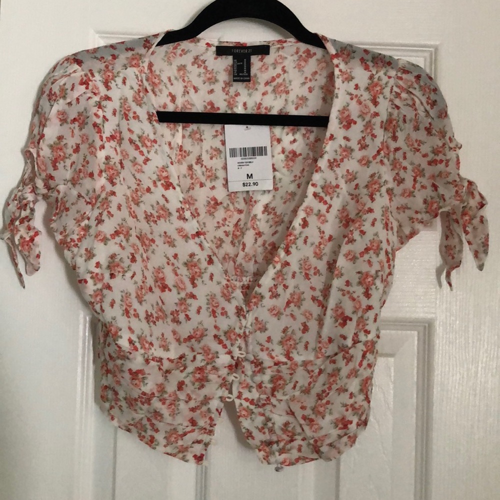 Floral Crop Top